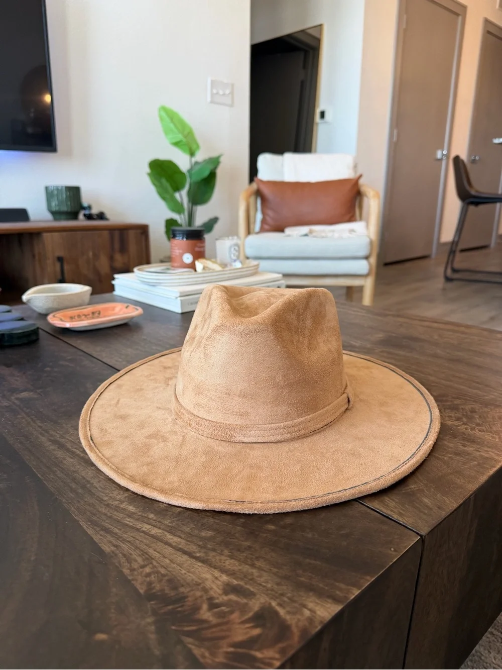 Fedora Hat- hand made in Mexico